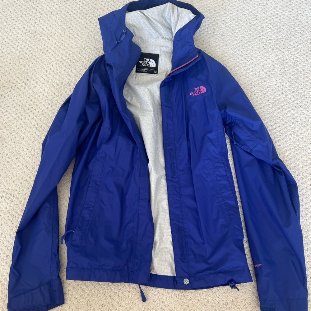 north face rain jacket women’s size XS